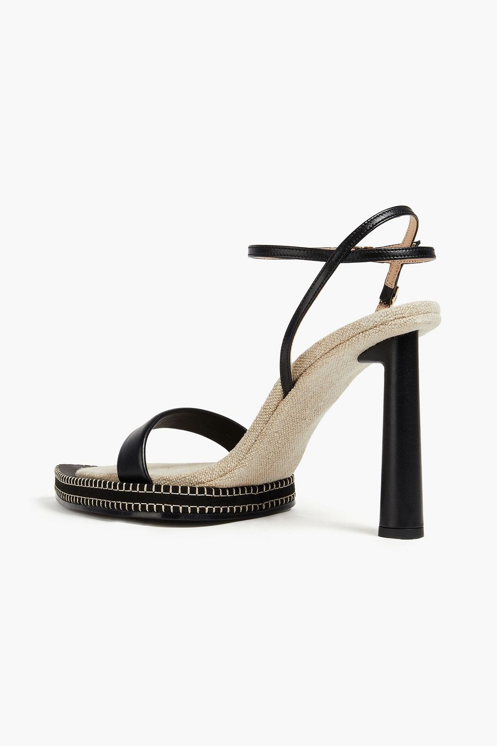 JACQUEMUS Leather sandals