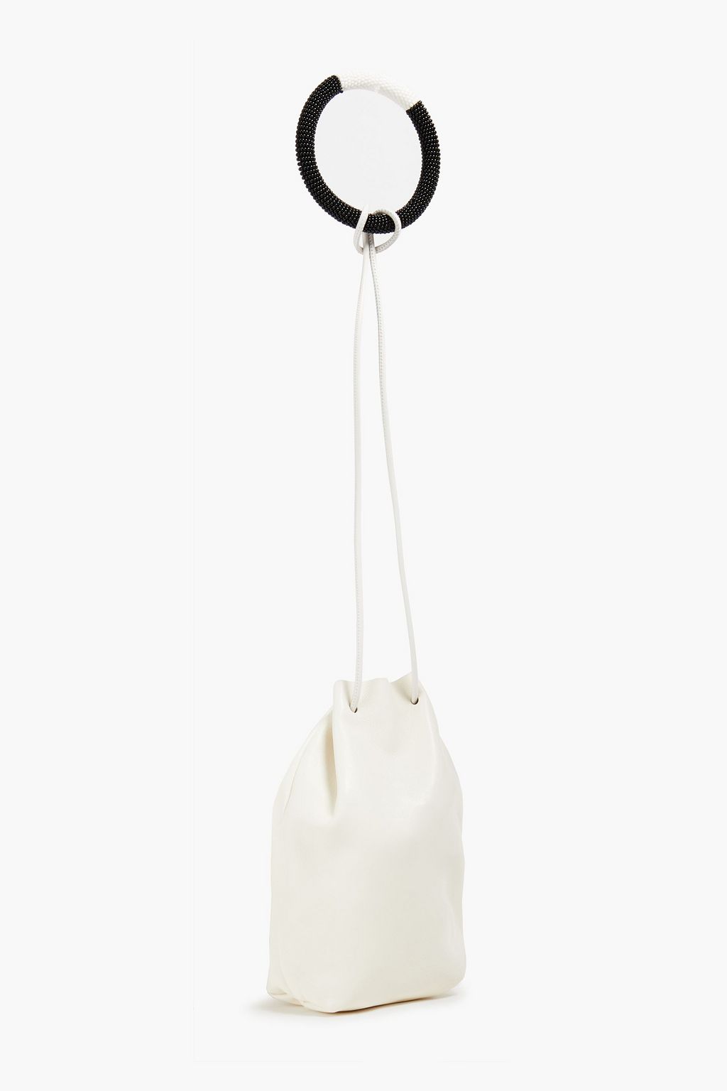 JIL SANDER Leather bucket bag