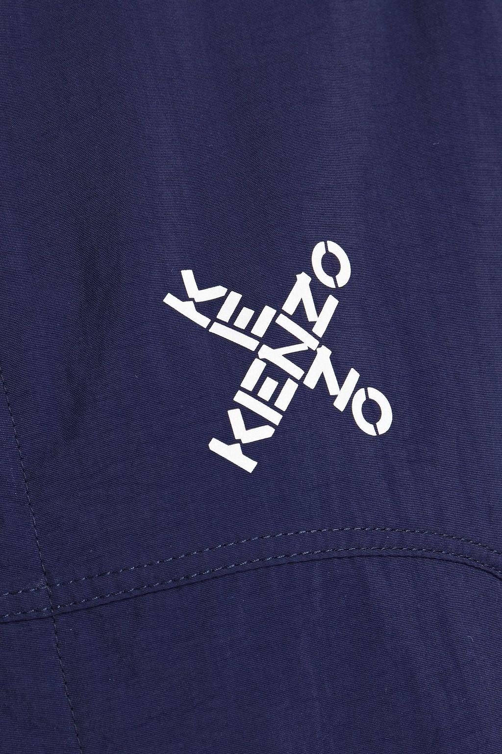 KENZO Printed shell hooded parka
