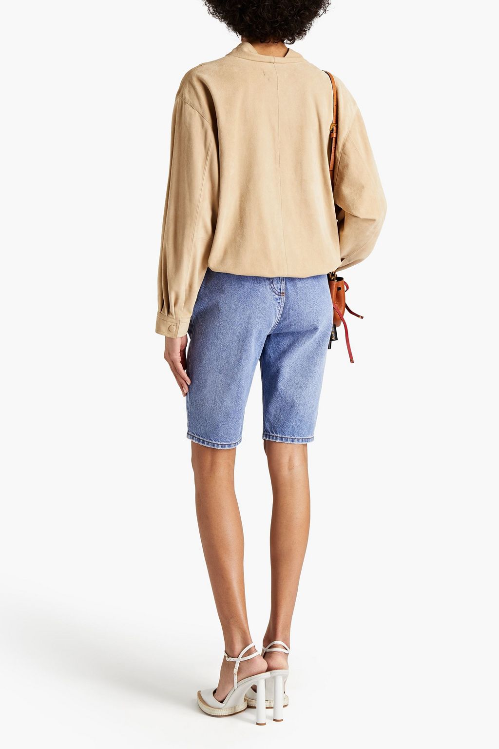 ISABEL MARANT Coneya suede top