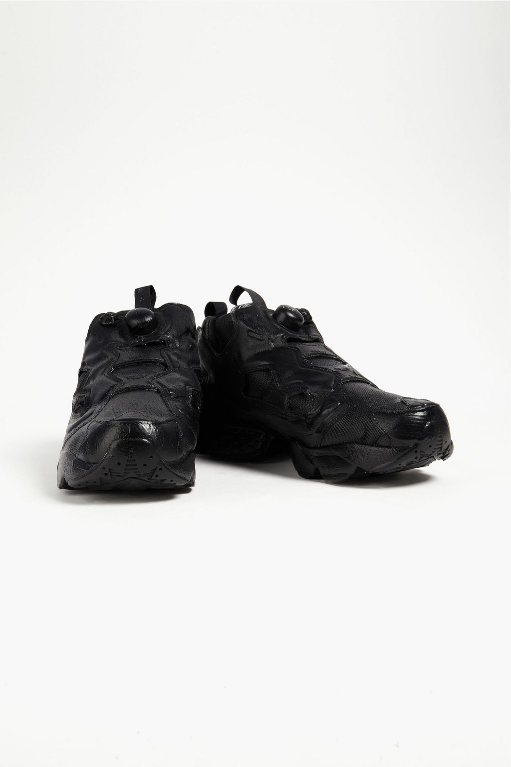 REEBOK X VETEMENTS Coated painted woven sneakers