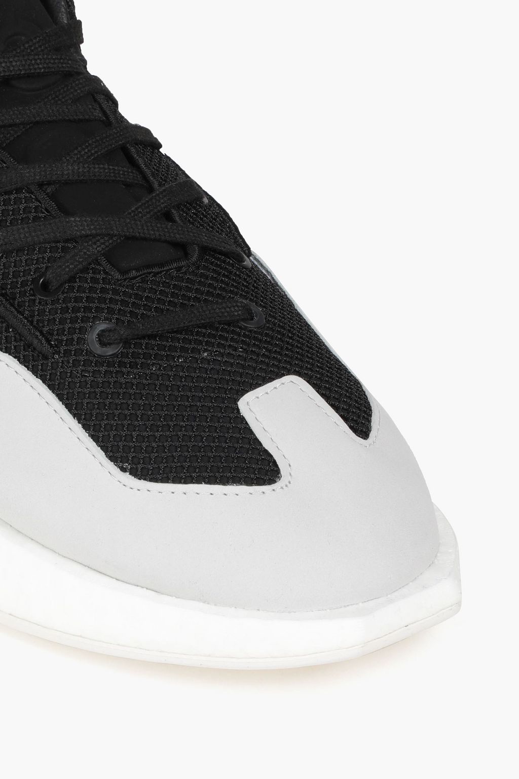 Y-3 Orisan suede-trimmed mesh sneakers