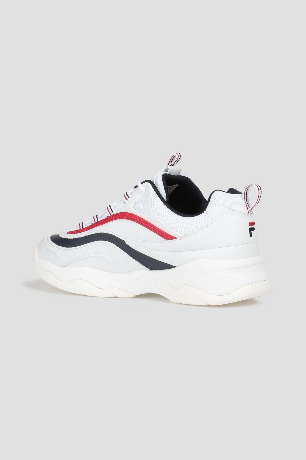 FILA Ray mesh and faux leather sneakers