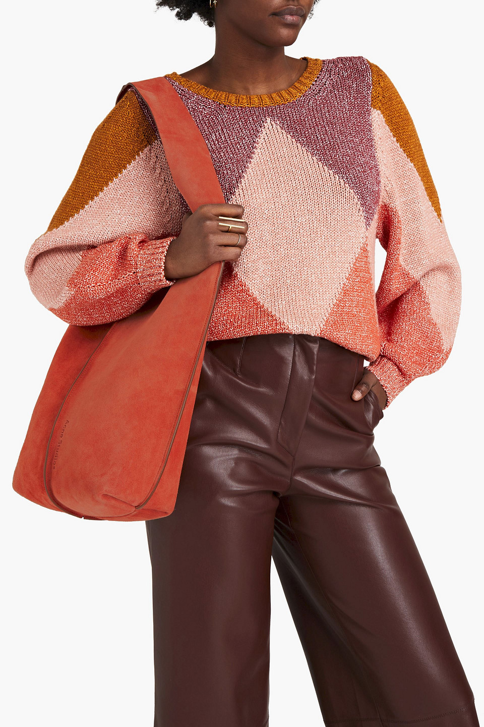 ACNE STUDIOS SUEDE TOTE 3074457345628365784