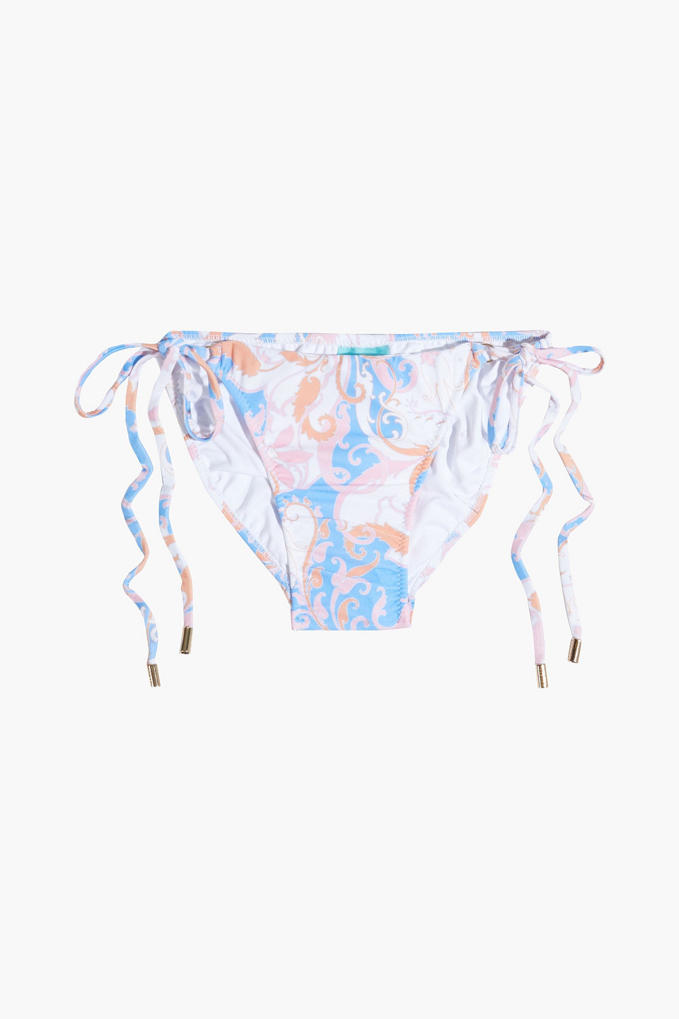MELISSA ODABASH PORTO PRINTED LOW-RISE BIKINI BRIEFS 3074457345628366745