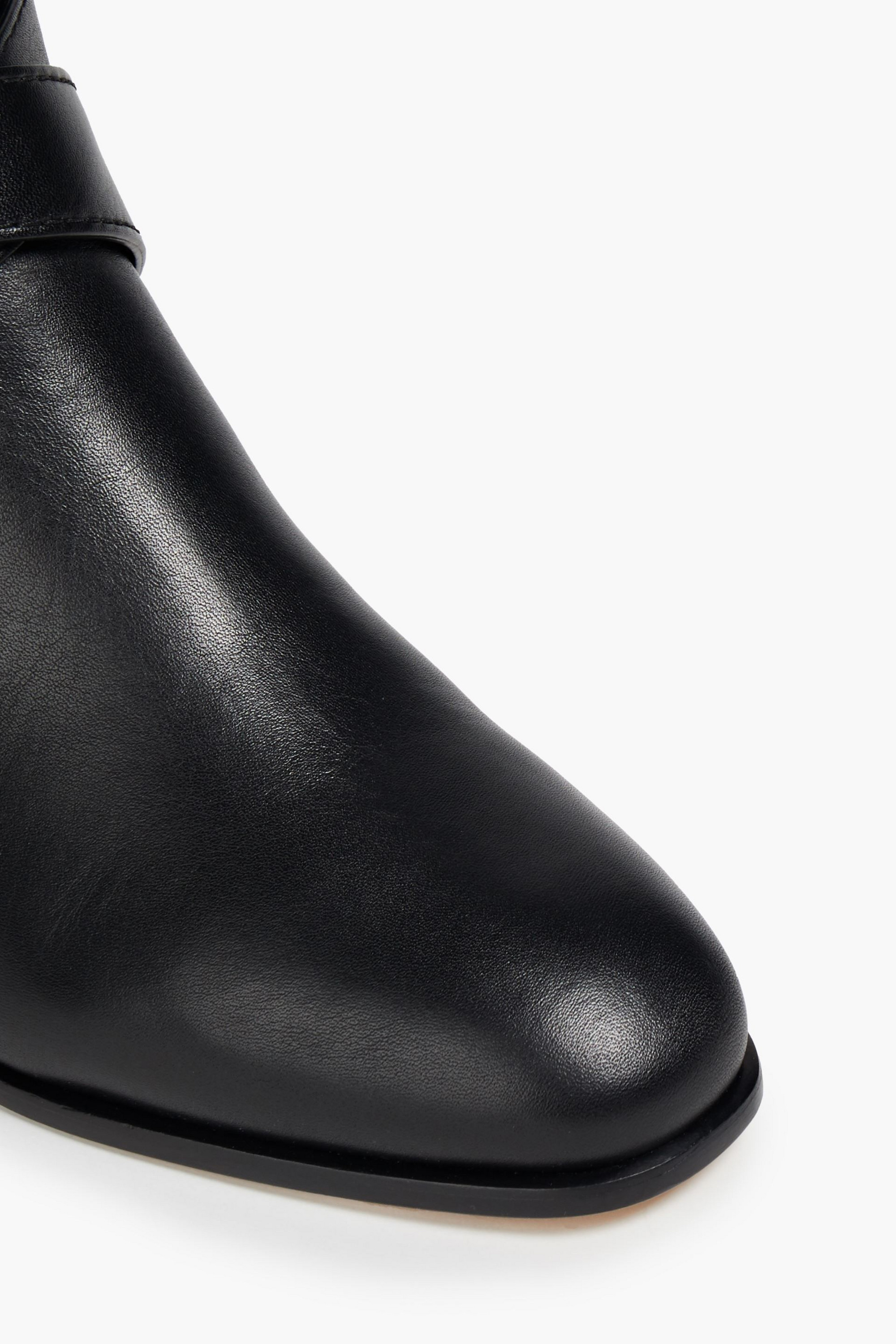 JIMMY CHOO Beca 45 leather knee boots