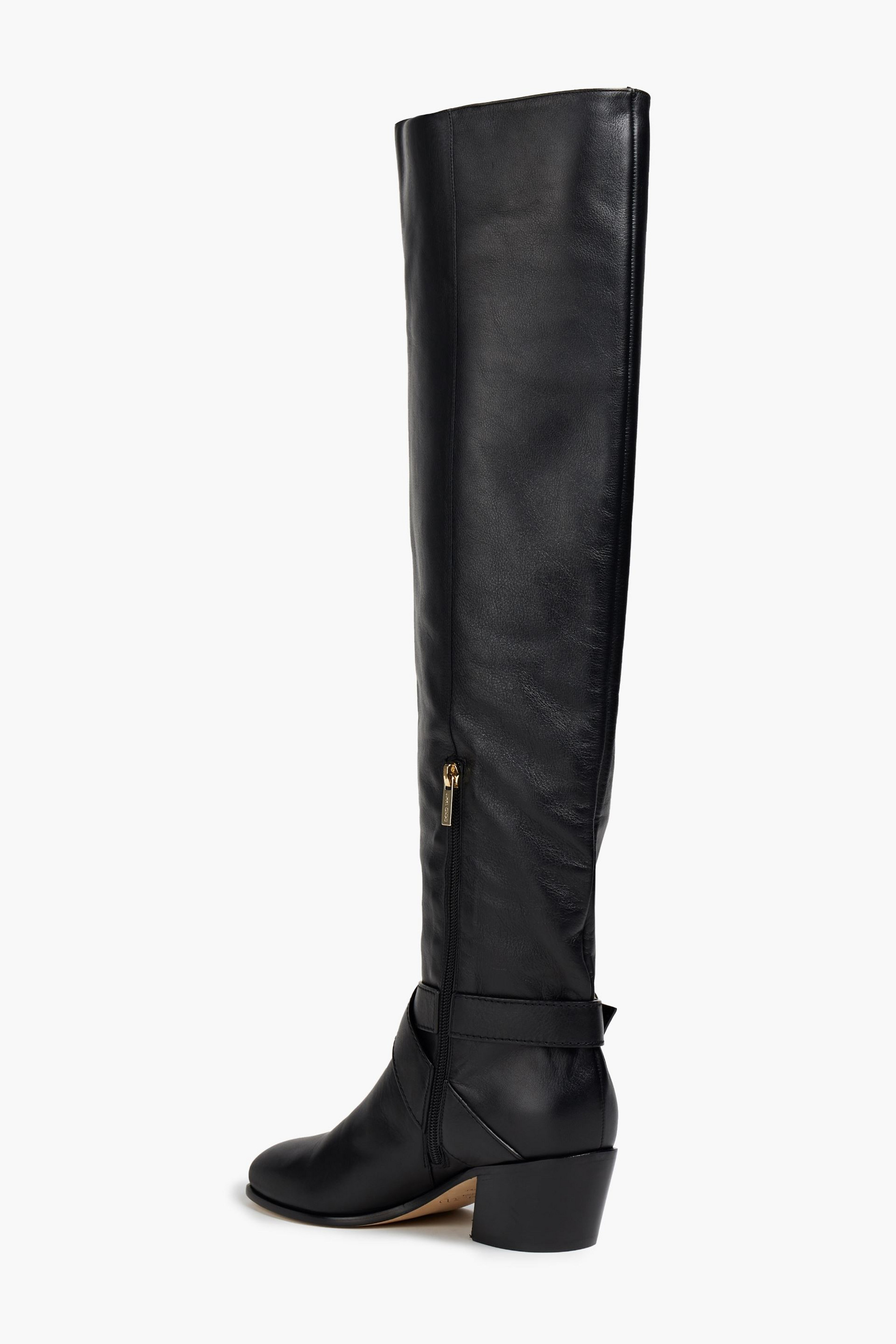 JIMMY CHOO Beca 45 leather knee boots