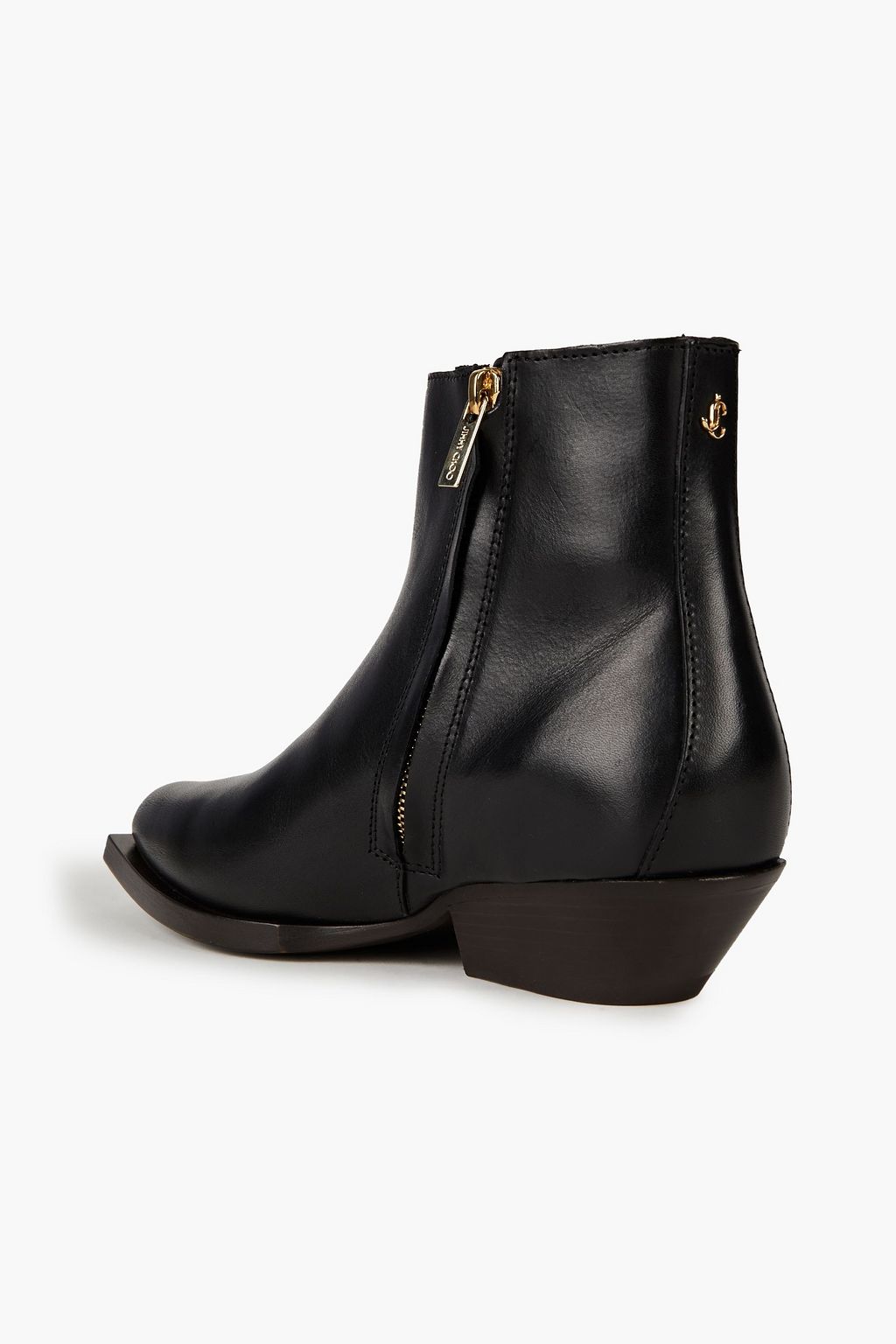 JIMMY CHOO Jun レザー アンクルブーツ