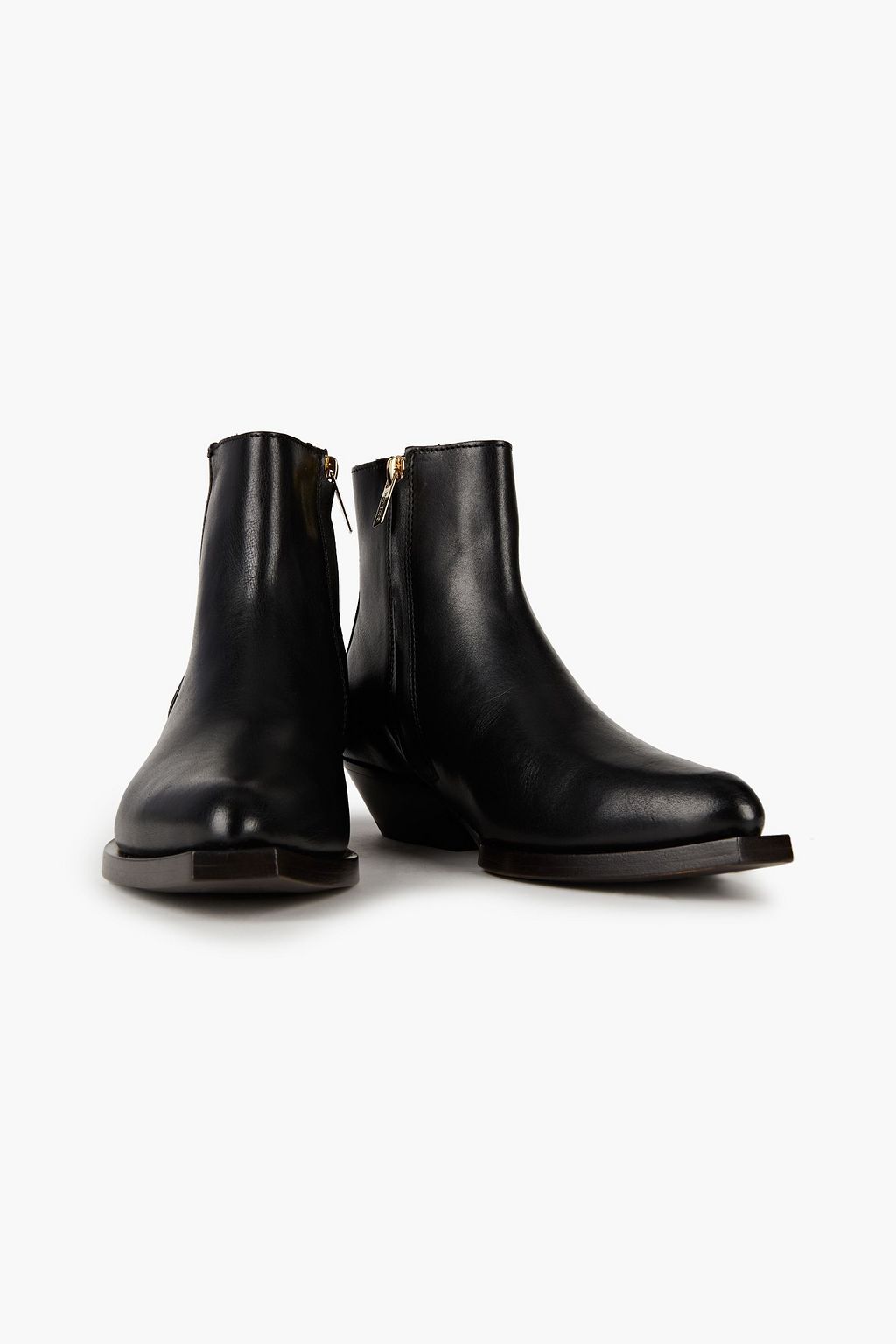 JIMMY CHOO Jun レザー アンクルブーツ