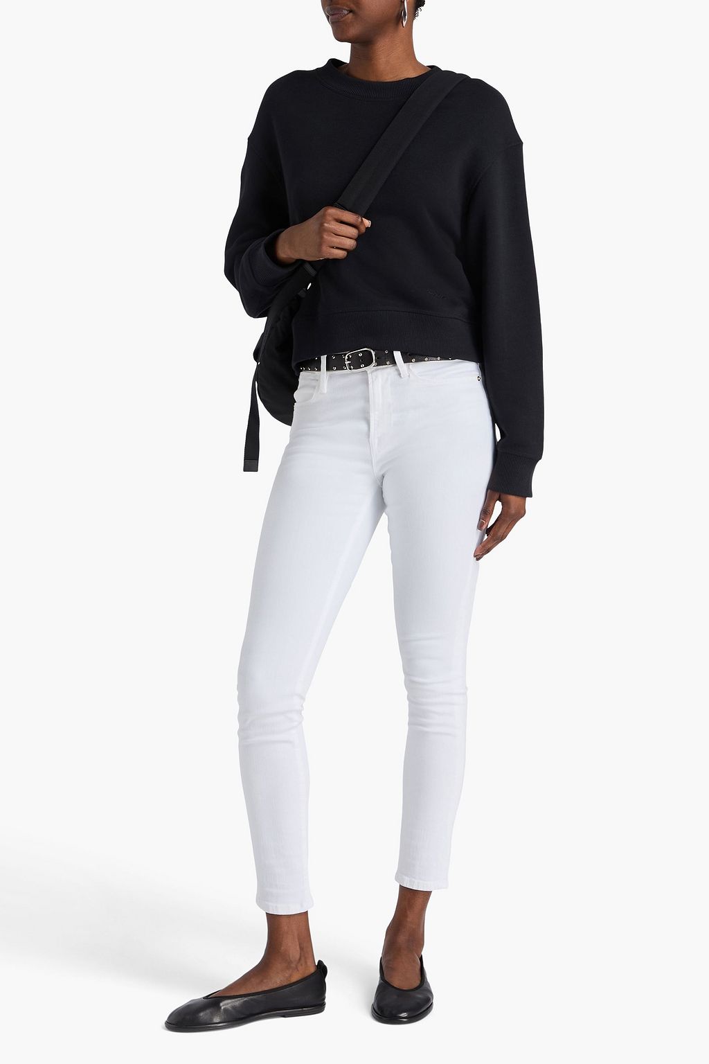FRAME Le High Skinny high-rise skinny jeans