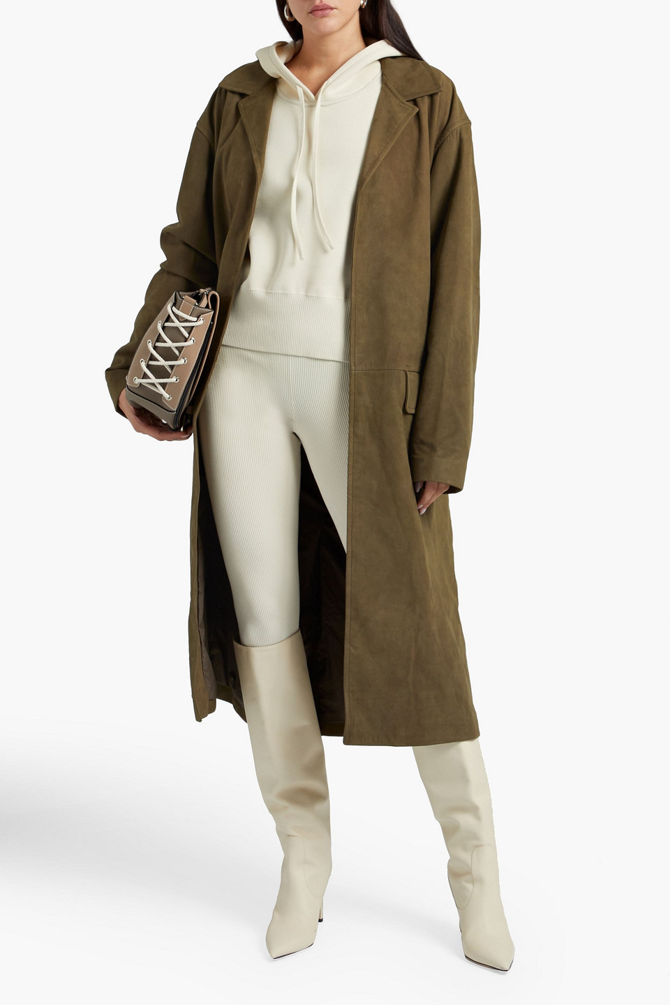 Yeezy green coat hotsell