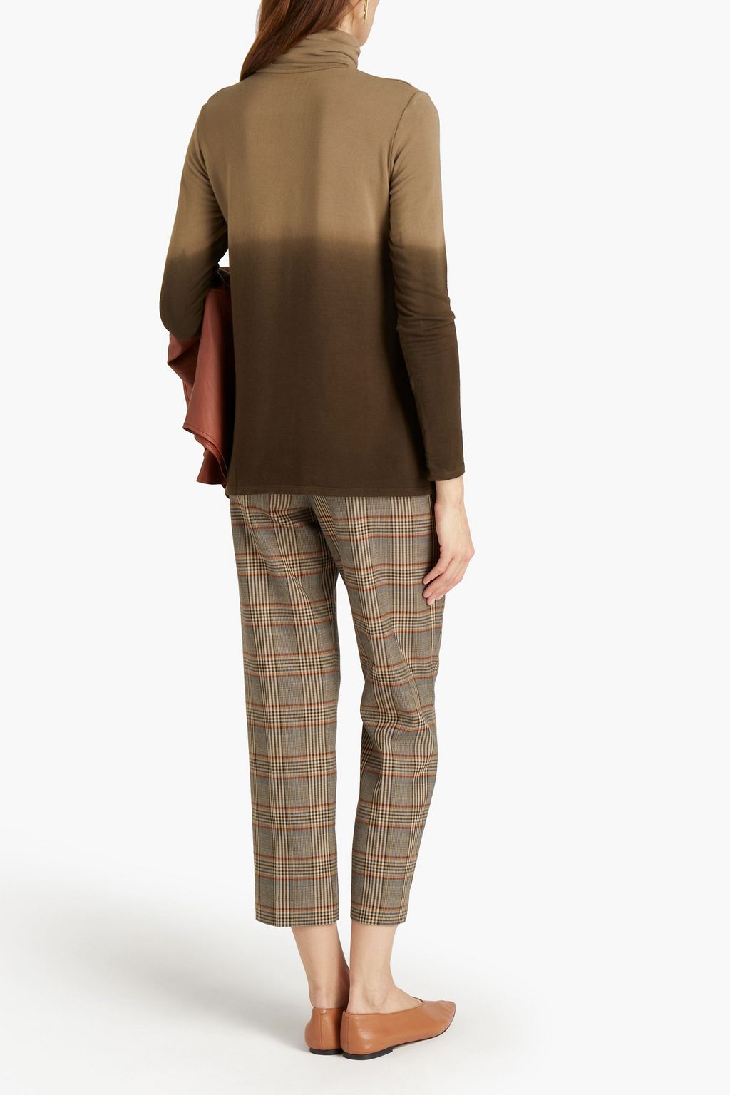 MAJESTIC FILATURES Dégradé French terry turtleneck top