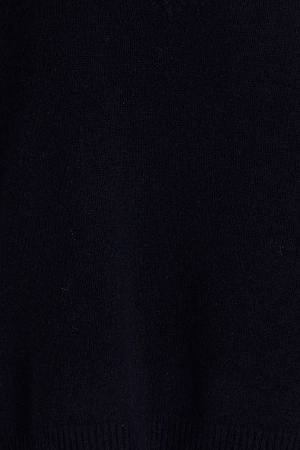MAJESTIC FILATURES Two-tone merino wool and cashmere-blend sweater