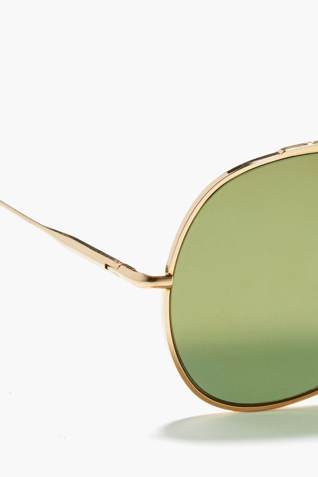 ACNE STUDIOS Spitfire aviator-style gold-tone sunglasses