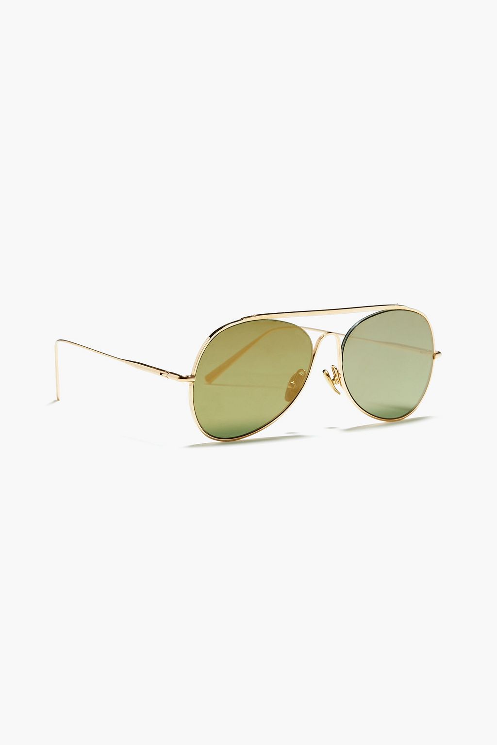 ACNE STUDIOS Spitfire aviator-style gold-tone sunglasses