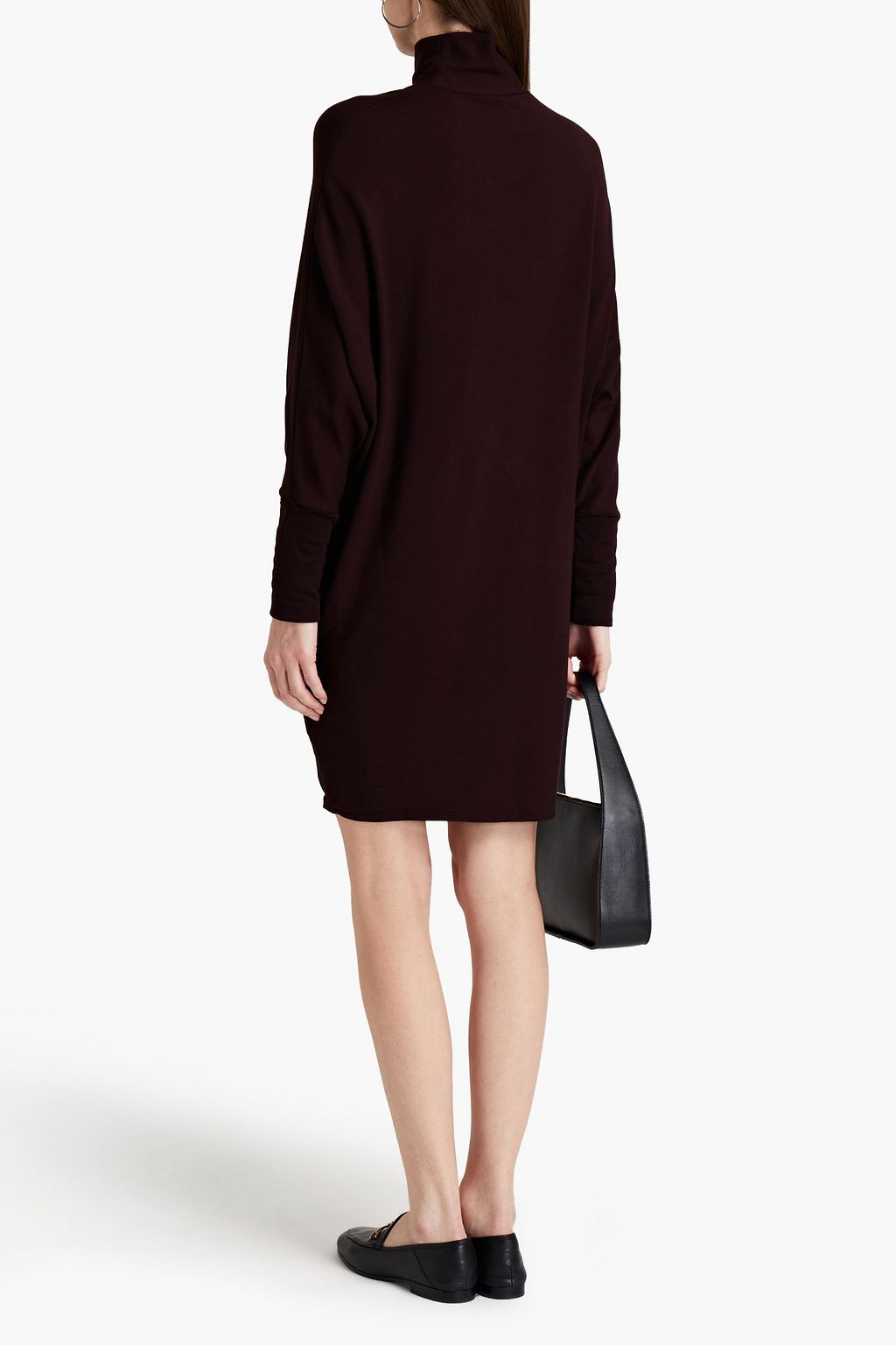 MAJESTIC FILATURES Oversized fleece mini dress