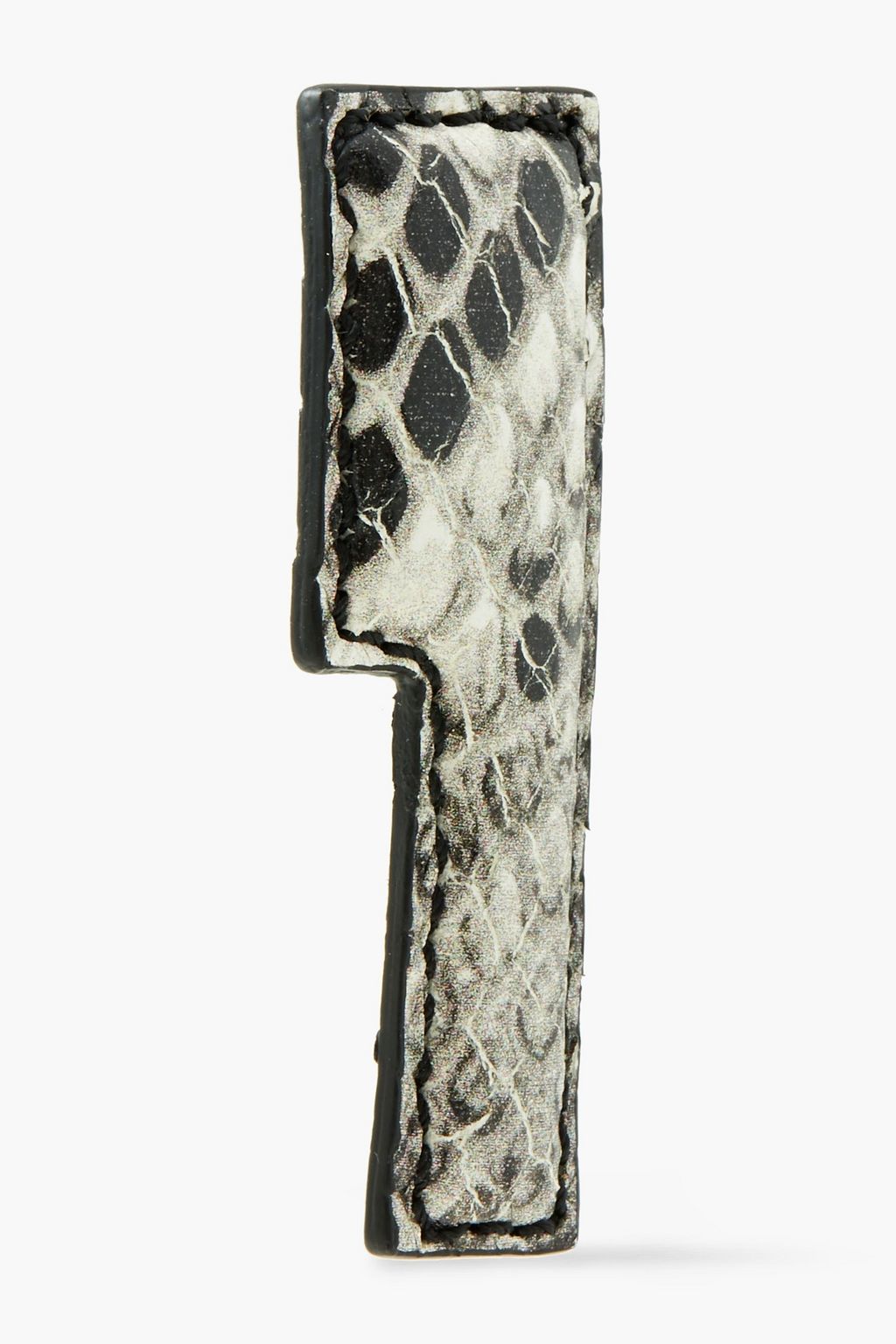 ACNE STUDIOS Snake-effect leather earring
