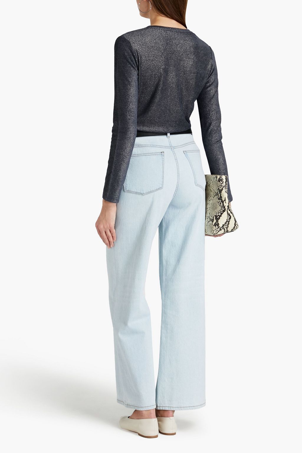 MAJESTIC FILATURES Coated metallic chenille top