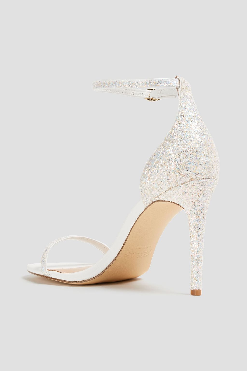 RACHEL ZOE Ema glittered leather sandals