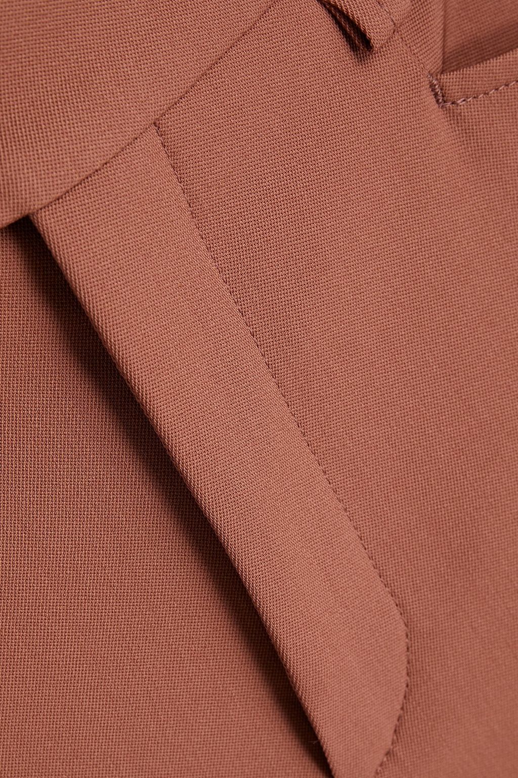 CHLOÉ Wool-crepe wide-leg pants