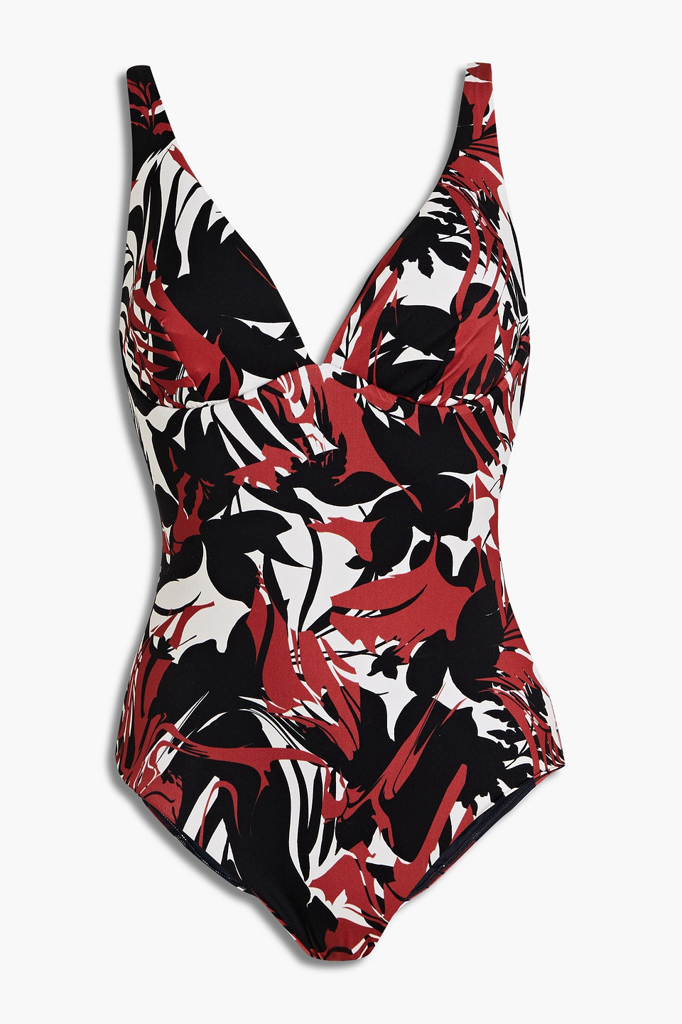 Jets By Jessika Allen Printed Swimsuit In Brick