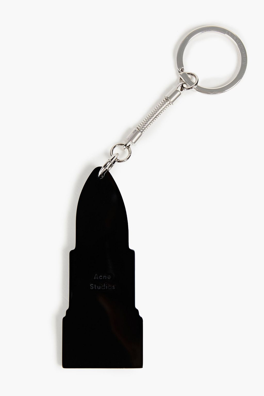 ACNE STUDIOS Glittered enamel keychain