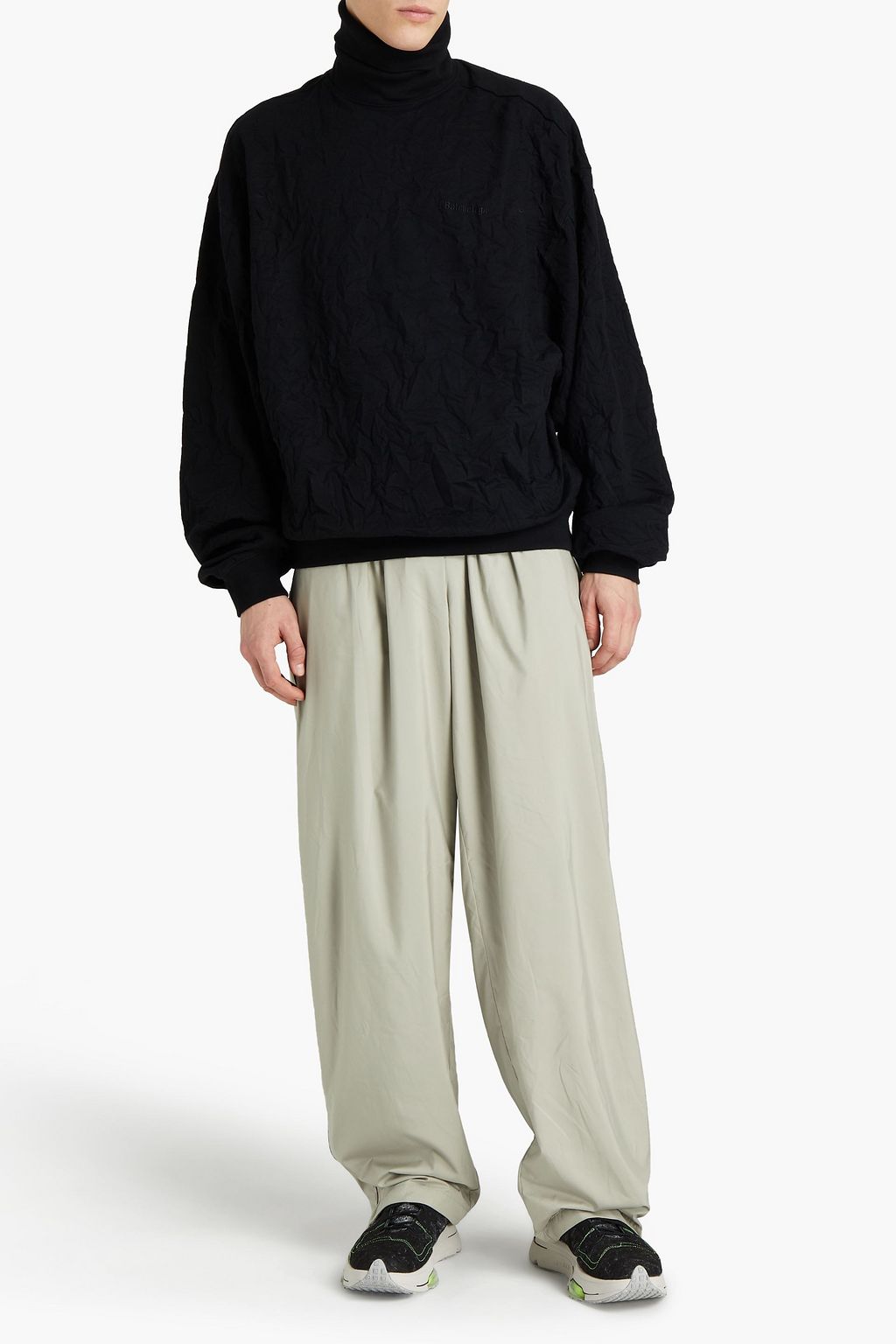 BALENCIAGA Shell track pants