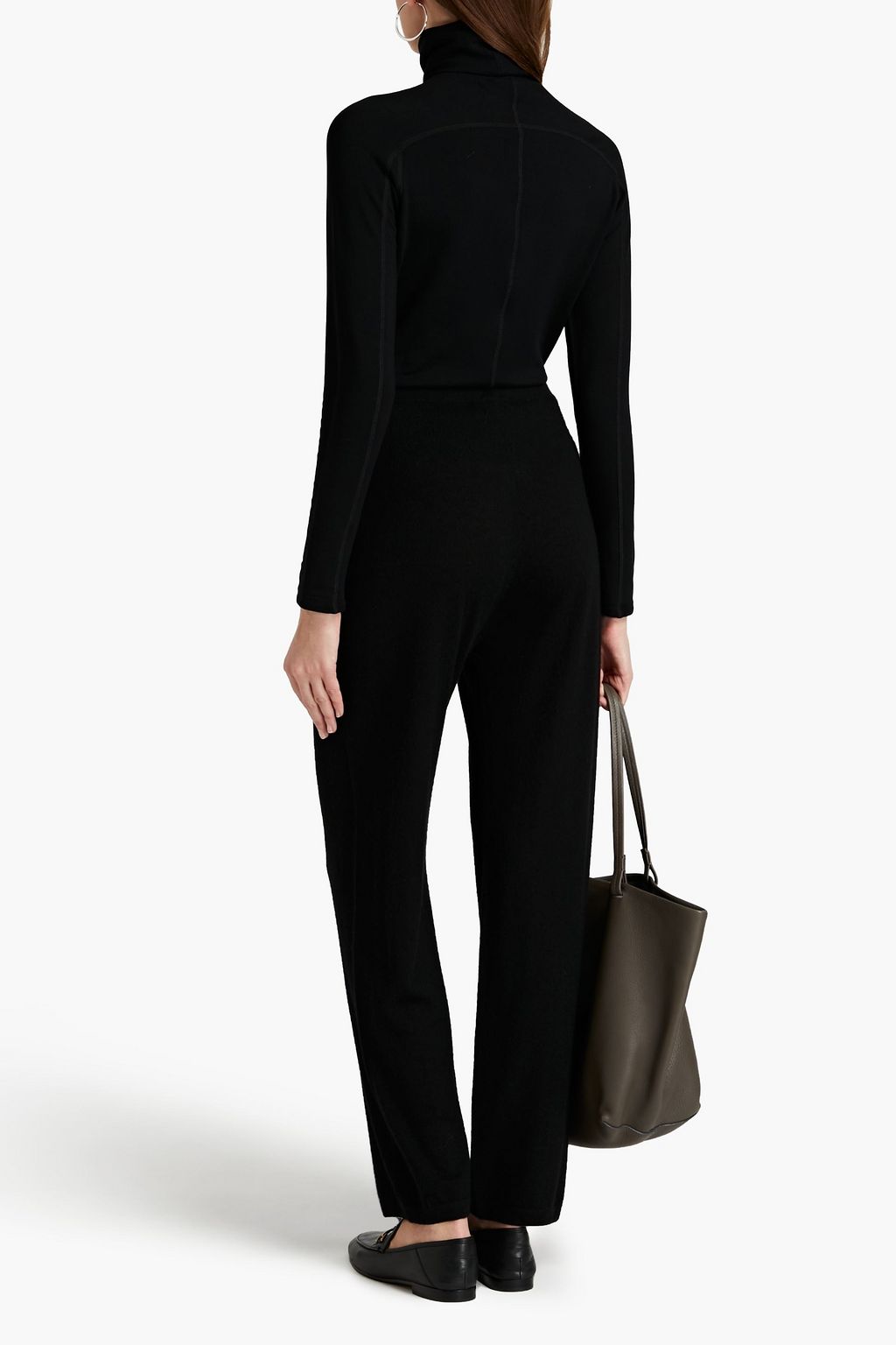 MAJESTIC FILATURES Fleece turtleneck top