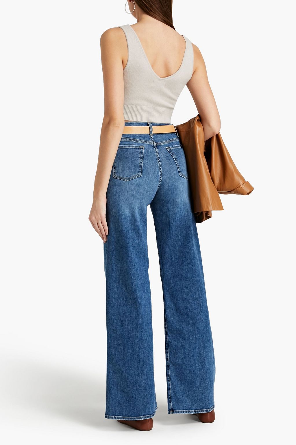 7 FOR ALL MANKIND High-rise wide-leg jeans