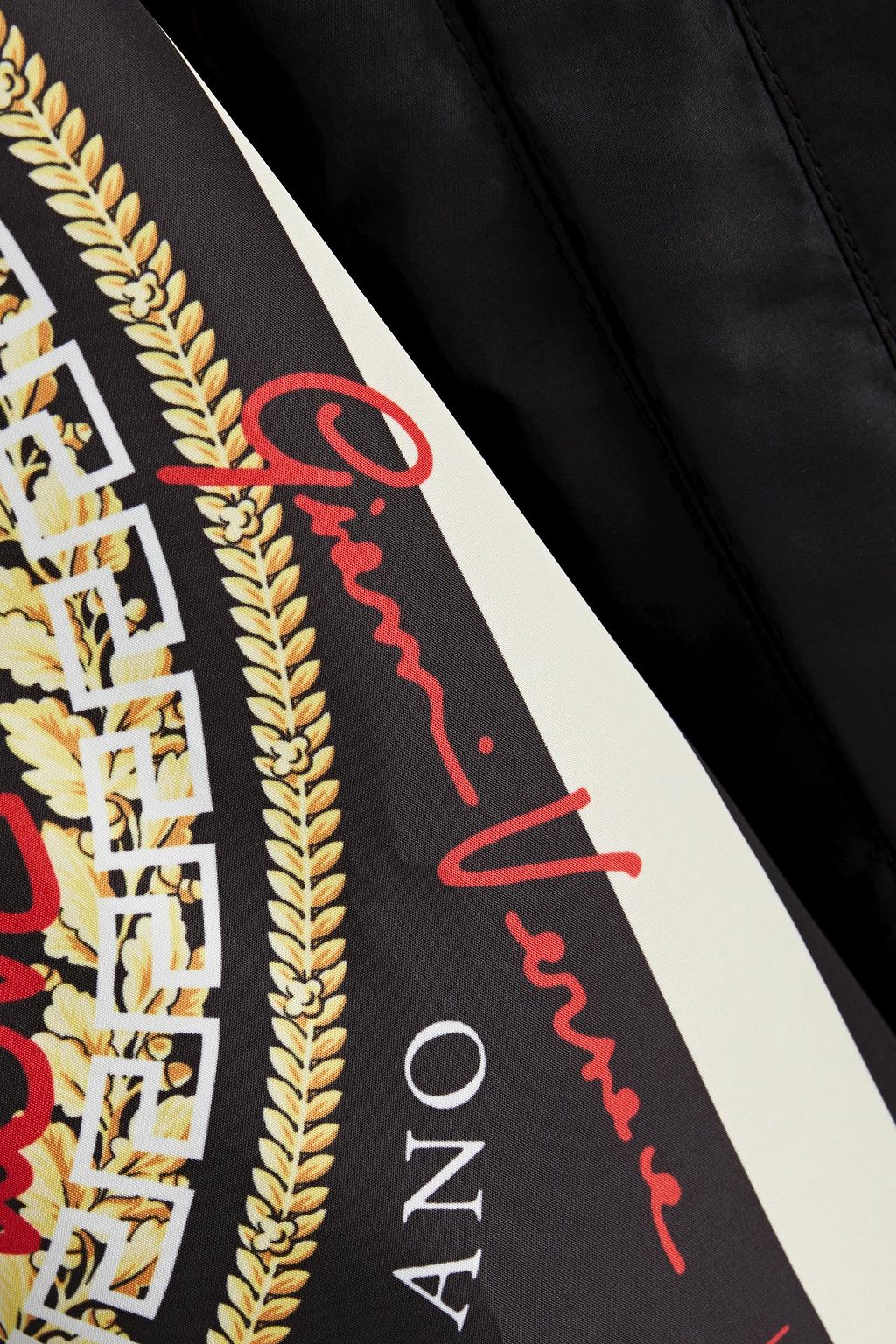 VERSACE Printed shell jacket