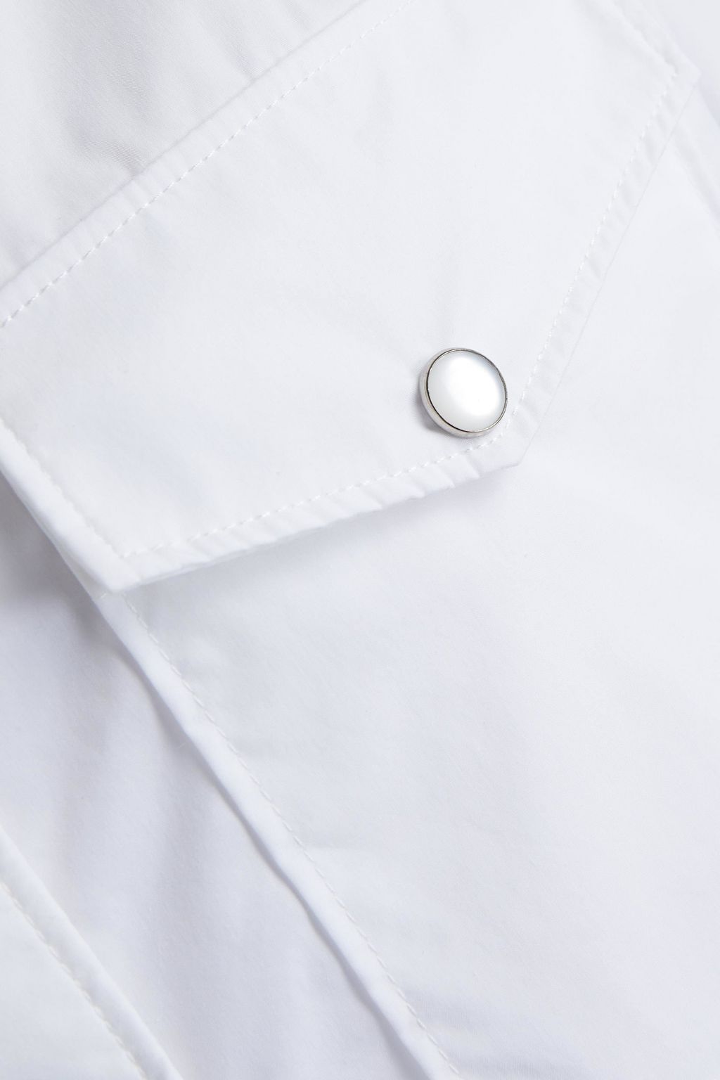 RAG & BONE Wyatt cotton-blend poplin shirt