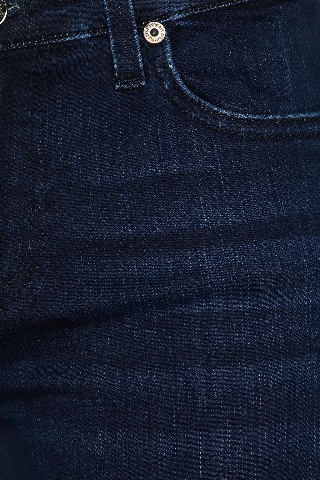 7 FOR ALL MANKIND Mid-rise slim-leg jeans