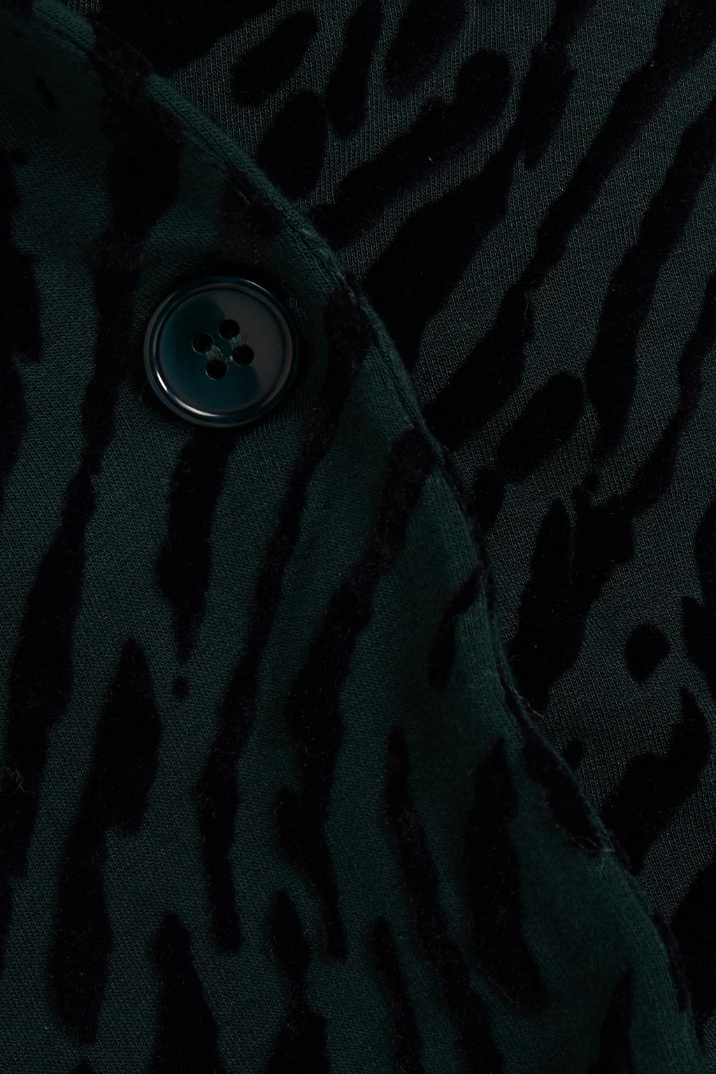 MAJESTIC FILATURES Flocked fleece blazer