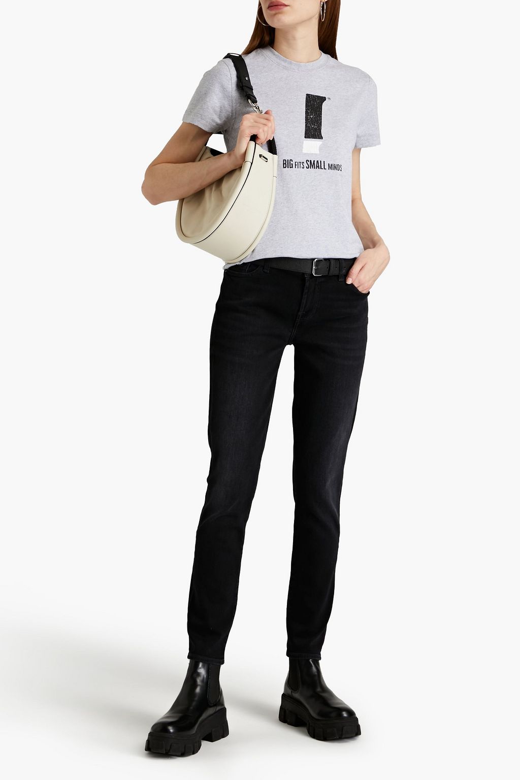 7 FOR ALL MANKIND Illusion mid-rise skinny jeans