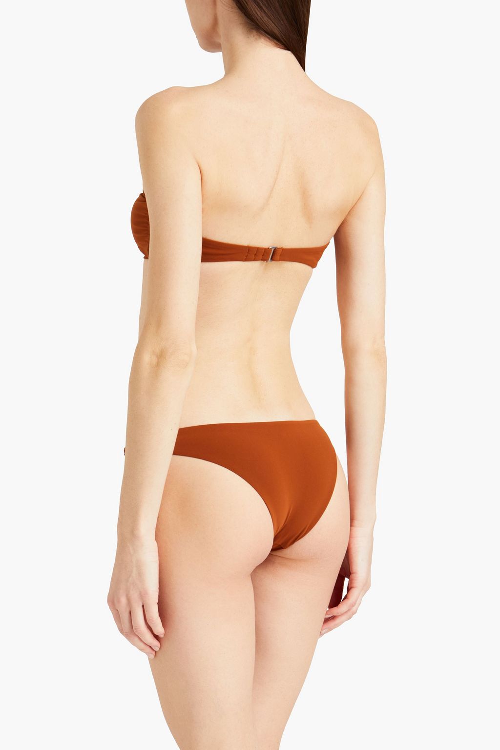 ANEMOS Buckle-embellished low-rise bikini briefs