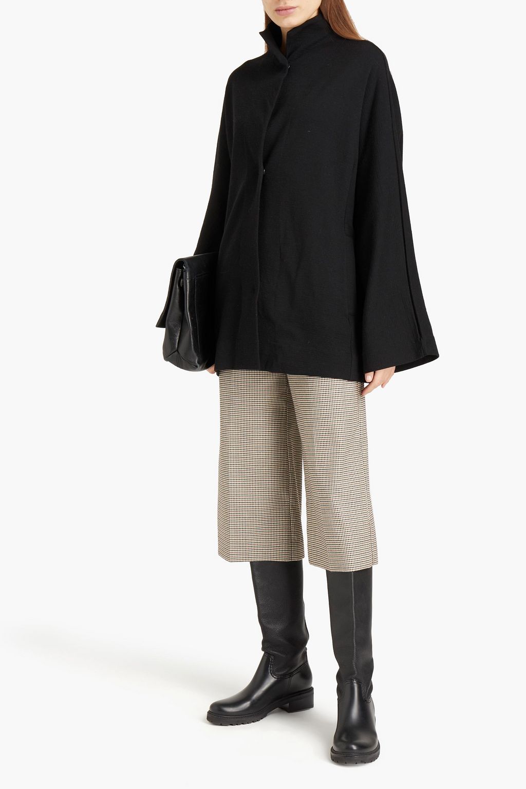 MAJESTIC FILATURES Oversized merino wool jacket