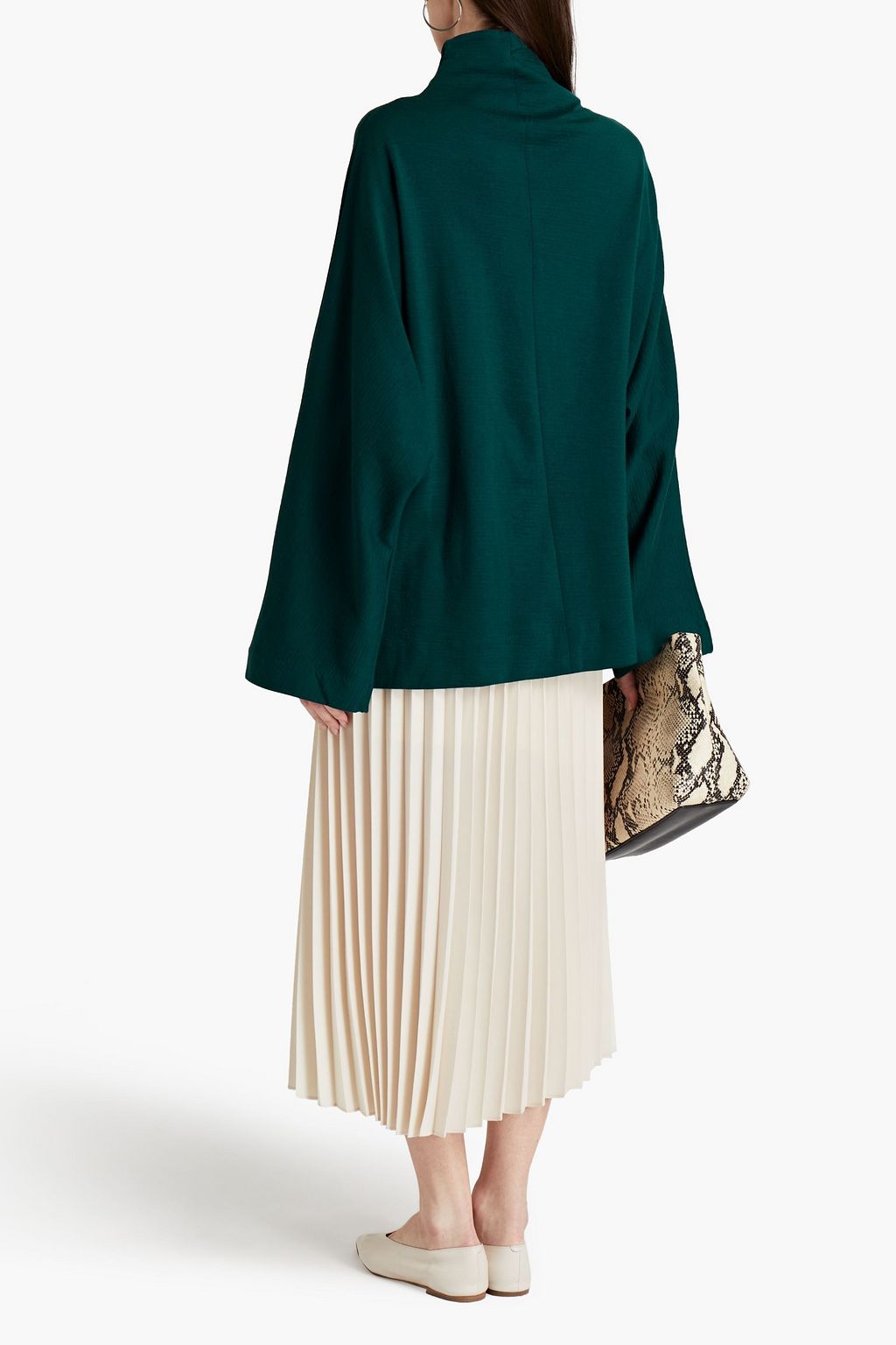 MAJESTIC FILATURES Oversized merino wool jacket