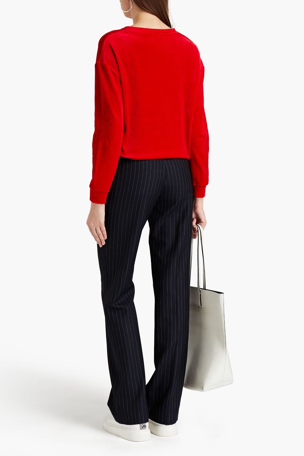 MAJESTIC FILATURES Stretch-velvet top