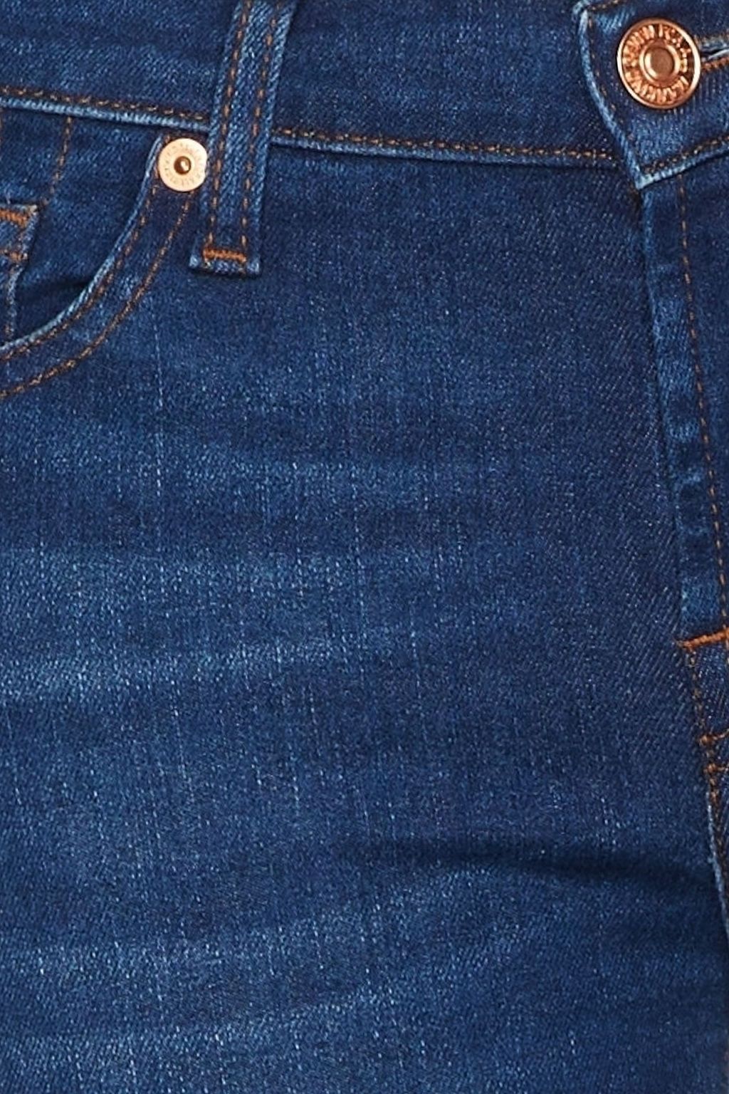 7 FOR ALL MANKIND Faded mid-rise skinny jeans