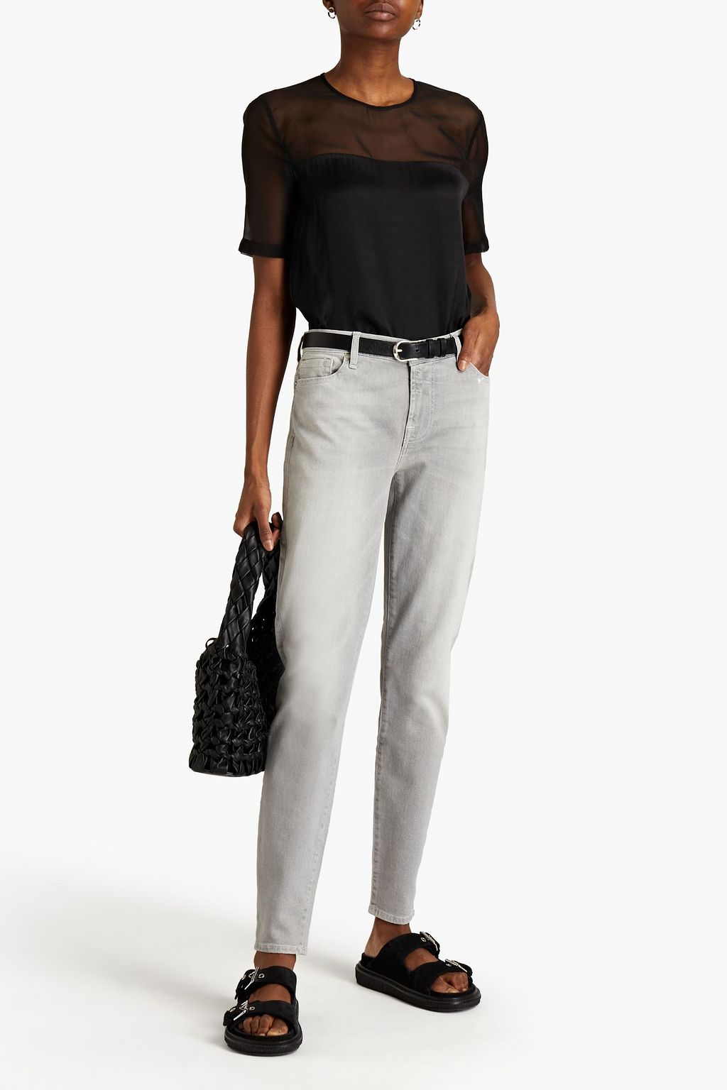 7 FOR ALL MANKIND The Skinny low-rise skinny jeans