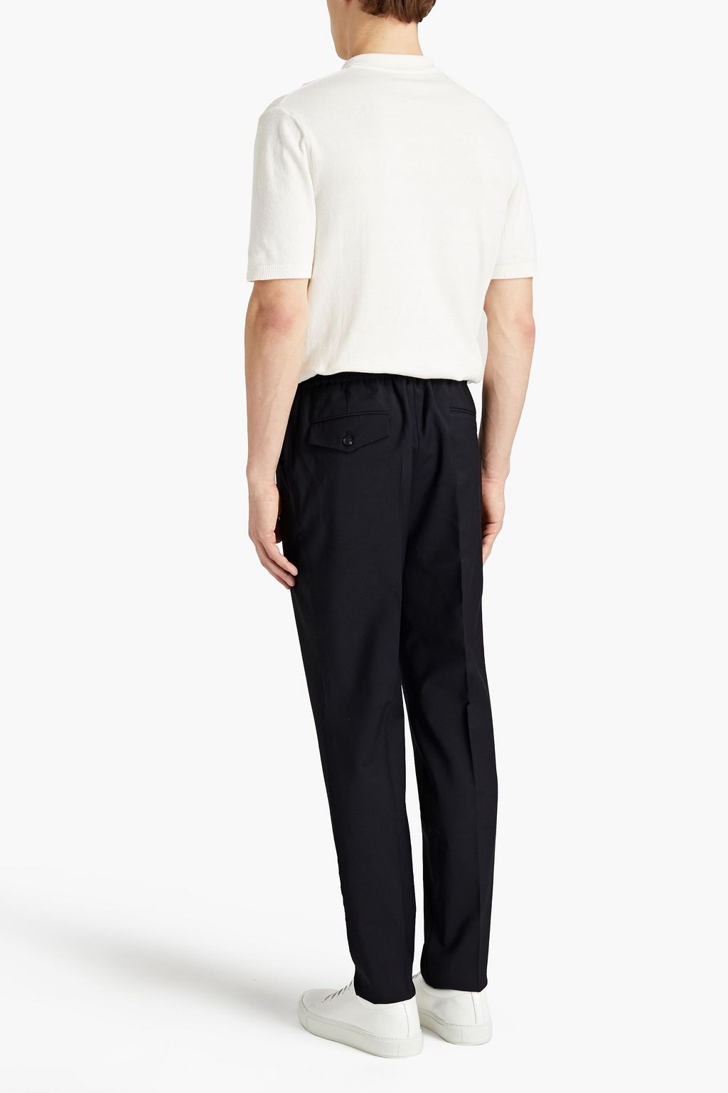 GOLDEN GOOSE Luke tapered wool-blend pants