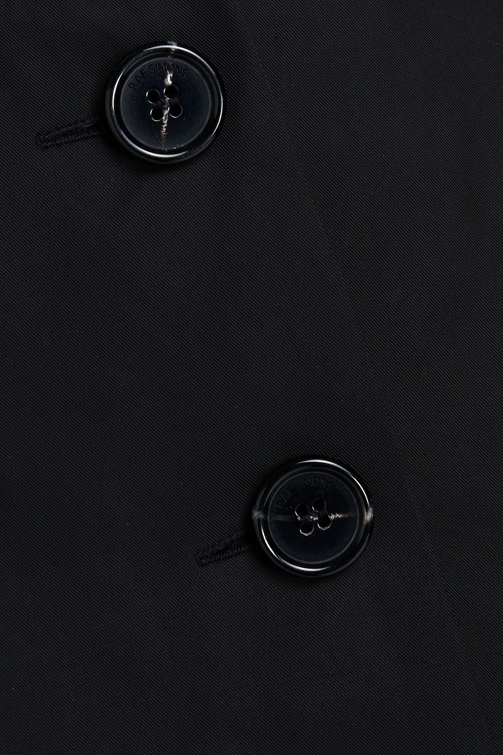 RAF SIMONS Bow-embellished taffeta midi pencil skirt