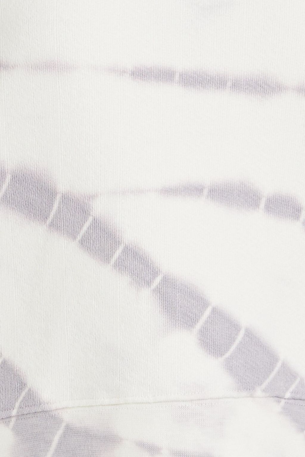 ULLA JOHNSON Elliot poplin-paneled tie-dyed cotton-jersey top