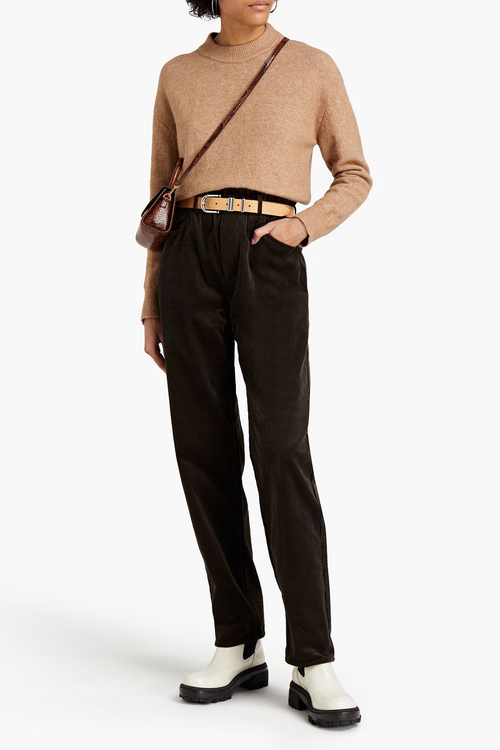 SAMSØE Φ SAMSØE Mélange knitted sweater