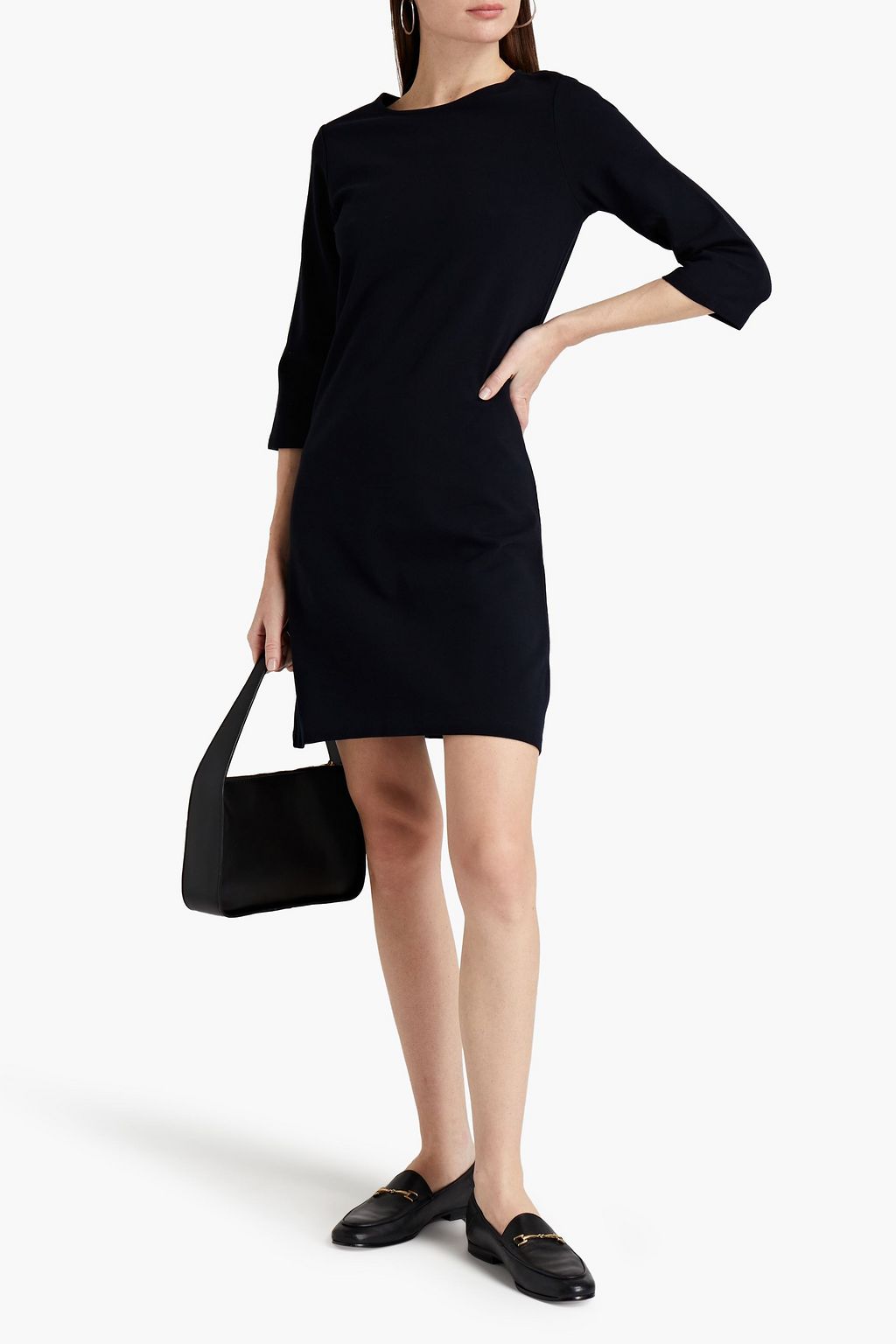 MAJESTIC FILATURES Jersey mini dress