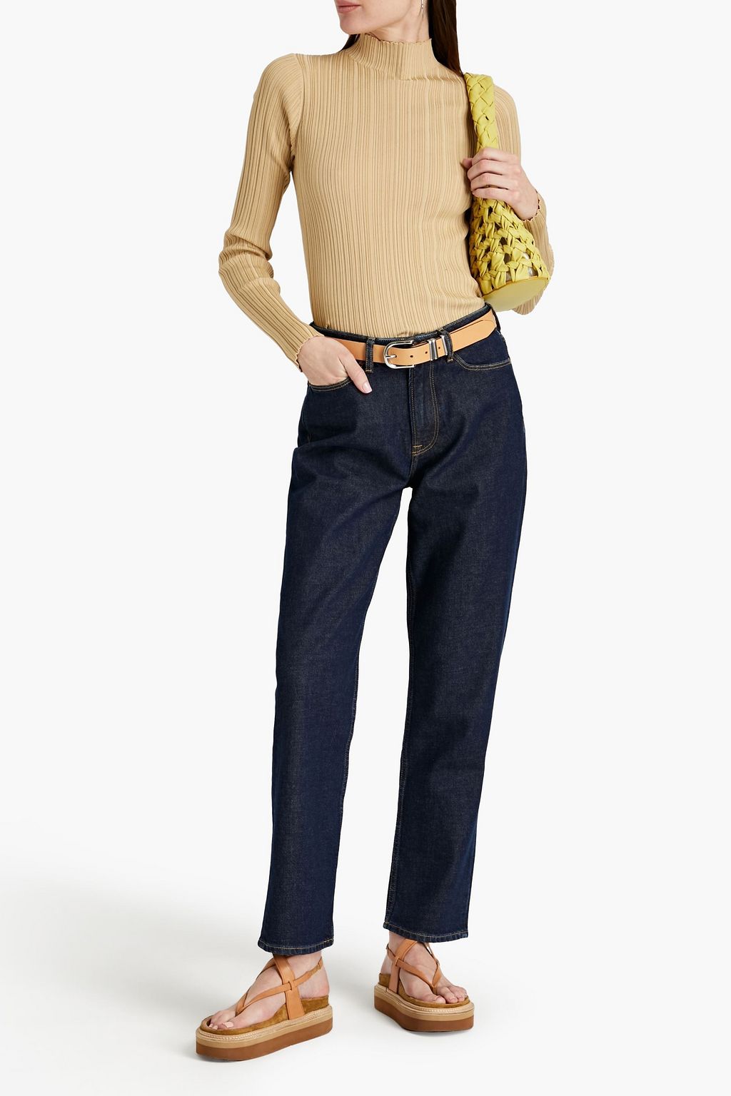 SAMSØE Φ SAMSØE Marianne high-rise straight-leg jeans