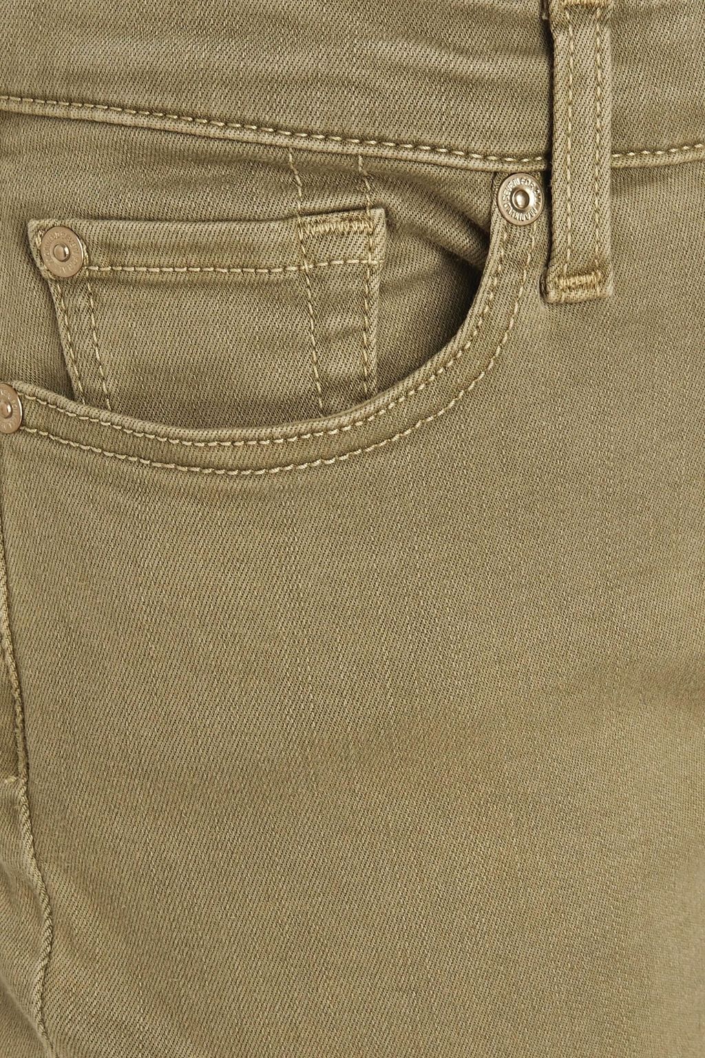 7 FOR ALL MANKIND Low-rise skinny jeans