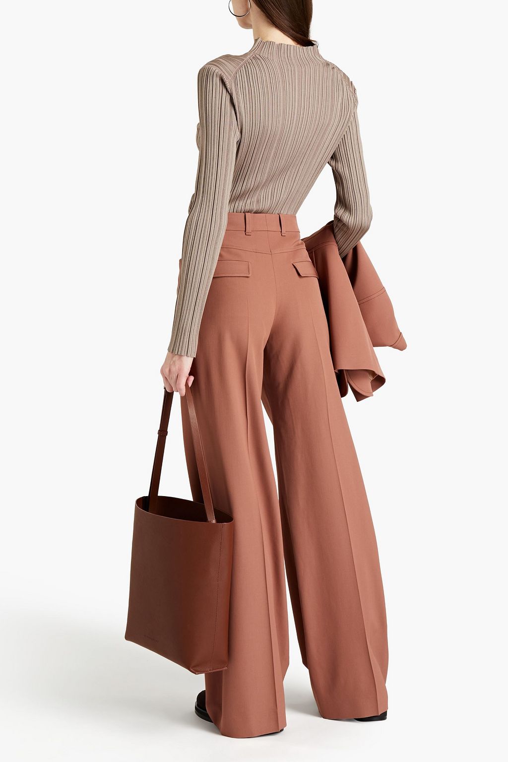 ACNE STUDIOS Ribbed-knit sweater