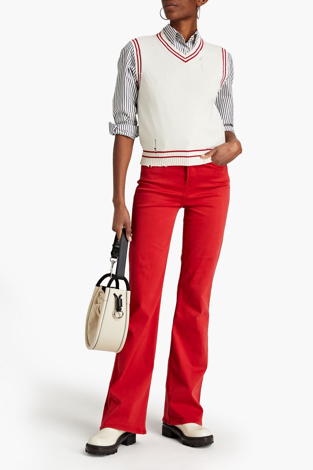 7 FOR ALL MANKIND Lisha high-rise flared jeans