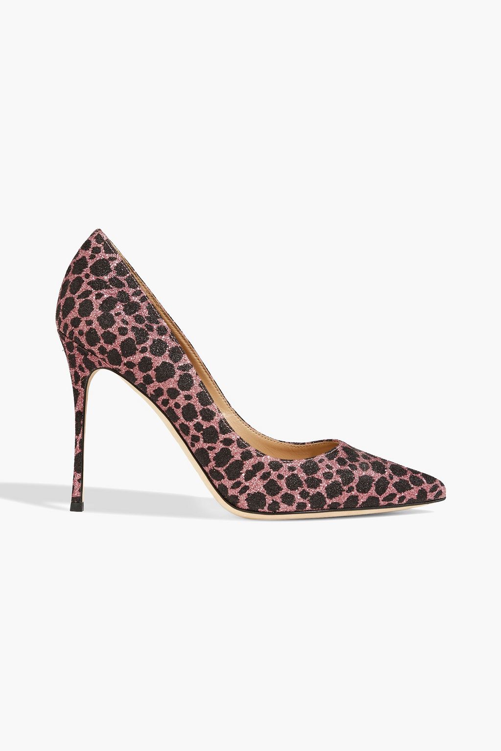 pink leopard print pumps